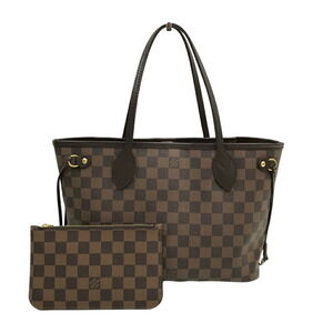 Louis Vuitton Neverfull Brown Handbag Tote Damier Shoulder Bag